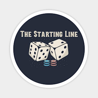 the starting line Magnet